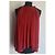 Top sin mangas de satén rojo Isabel Marant Roja - vista 2