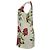 Vestido shift mini con estampado de rosas Dolce & Gabbana en algodón blanco - vista 2