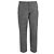 Pantalones rectos de lana gris Dries Van Noten