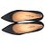 Stuart Weitzman x Russell & Bromley Décolleté con Accento Bead in Pelle Nera Marrone Rosso - vista 7