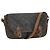 Borsa a Spalla Gibeciere Mm Monogramma Louis Vuitton Marrone