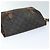 Borsa a Spalla Gibeciere Mm Monogramma Louis Vuitton Marrone - vista 6