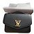 Louis Vuitton Borsa Lockme Oxford in pelle nera Nero