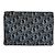 Clutch Perla Nera Oblique Giornaliero Christian Dior Nero