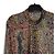 Etro Top FR40 Seiden-Chiffon Bluse mit Boteh und Samtpunkten UK12 US10 Mehrfarben - Ansicht 3
