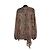 Etro Top FR40 Seiden-Chiffon Bluse mit Boteh und Samtpunkten UK12 US10 Mehrfarben - Ansicht 4