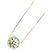 Collana Dior Rose des Vents in oro giallo turchese e diamante Blu