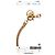 Bracciale Burberry Thomas Burberry Monogramma Cristalli Dorato D'oro - vista 10