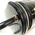 Borsa Louis Vuitton Monogram Vernis Cannes PM Nero - vista 5