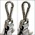 Mini borsa a mano Strap You da donna Fendi Argento - vista 7