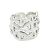 Hermès Hermes Anchanering GM Silver Band Ring Silvery - view 4