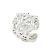 Hermès Hermes Anchanering GM Silver Band Ring Silvery - view 7