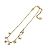 Collana Louis Vuitton LV Gram Motivo Iconico Argento D'oro - vista 2