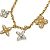 Collana Louis Vuitton LV Gram Motivo Iconico Argento D'oro - vista 3