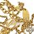 Collana Louis Vuitton LV Gram Motivo Iconico Argento D'oro - vista 4