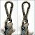 Mini borsa a mano Strap You per donna Fendi Beige - vista 6