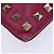VALENTINO Borsa Clutch con Borchie in Pelle Rosa Oro Auth bs16650 D'oro - vista 15