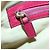 VALENTINO Borsa Clutch con Borchie in Pelle Rosa Oro Auth bs16650 D'oro - vista 21
