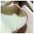 VALENTINO Borsa Clutch con Borchie in Pelle Rosa Oro Auth bs16650 D'oro - vista 23