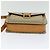 Céline CELINE Macadam Canvas Schultertasche Beige Gold Auth 86227 Golden - Ansicht 10