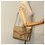 Céline CELINE Macadam Canvas Schultertasche Beige Gold Auth 86227 Golden - Ansicht 24