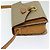 Céline CELINE Macadam Canvas Schultertasche Beige Gold Auth 86227 Golden - Ansicht 5