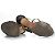 Sandali con cinturino Jimmy Choo in nero e oro D'oro - vista 7