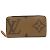 Cartera Zippy Monogram Reverse Louis Vuitton Castaño