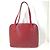Borsa a spalla in pelle Epi Louis Vuitton Rosso