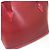 Borsa a spalla in pelle Epi Louis Vuitton Rosso - vista 6
