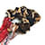 Scrunchie in seta multicolore Louis Vuitton - vista 6