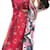 Scrunchie in seta multicolore Louis Vuitton - vista 7