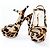 Décolleté aperti Prada in pony hair con stampa leopardata beige, marrone e nera. - vista 12