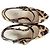 Décolleté aperti Prada in pony hair con stampa leopardata beige, marrone e nera. - vista 6
