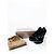 Pumps a piattaforma in suede nero con dettaglio zip GUCCI - vista 5