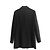 Dior x Raf Simons Autunno 2015 Giacca Bar Lunga Nera Nero - vista 5