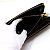 Cartera larga de cuero patentado negro Louis Vuitton - vista 6