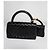 Borsa Twin Flap Chanel Nero - vista 12