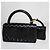 Borsa Twin Flap Chanel Nero - vista 8