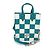 Borsa a Spalla Sac Plat XS Damier Checkerboard Louis Vuitton Blu