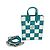 Borsa a Spalla Sac Plat XS Damier Checkerboard Louis Vuitton Blu - vista 12