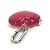 Portachiavi in plastica rossa Louis Vuitton Rosso - vista 5