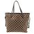 Borsa tote Louis Vuitton Neverfull MM Marrone