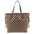 Borsa tote Louis Vuitton Neverfull MM Marrone - vista 2