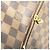 Borsa Mervil Damier Louis Vuitton Marrone - vista 12