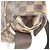 Borsa Mervil Damier Louis Vuitton Marrone - vista 5