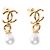 Gioielli CHANEL CC in Perla Bianca - 101538 Bianco - vista 2
