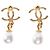 Gioielli CHANEL CC in Perla Bianca - 101538 Bianco - vista 3