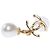 Gioielli CHANEL CC in Perla Bianca - 101538 Bianco - vista 4