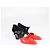 Chanel Rot/Schwarz Mary Jane Wedge Pumps - Ansicht 2